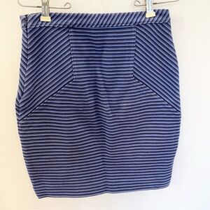 ANN TAYLOR - Striped Suit Skirt